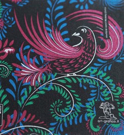 Blektryck med Dischargef&auml;rger